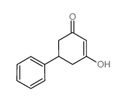 3-Hydroxy-5-phenyl-2-cyclohexen-1-one Structure