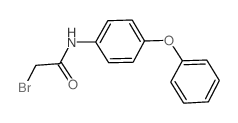 2-Bromo-N-(4-phenoxyphenyl)acetamide结构式