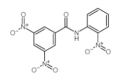 3,5-dinitro-N-(2-nitrophenyl)benzamide结构式