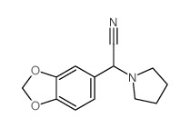 1-Pyrrolidineacetonitrile,a-1,3-benzodioxol-5-yl- picture