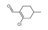 2-Chloro-4-methylcyclohex-1-en-1-carbaldehyd结构式