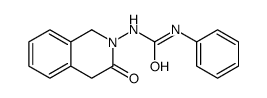 1-(3-oxo-1,4-dihydroisoquinolin-2-yl)-3-phenylurea Structure