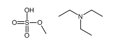 N,N-diethylethanamine,methyl hydrogen sulfate结构式