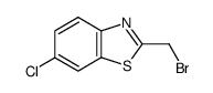 2-(BROMOMETHYL)-6-CHLOROBENZOTHIAZOLE Structure