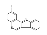 2-fluorothiochromeno[4,3-b]indole结构式