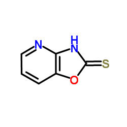 恶唑并[4,5-B!吡啶-2(3H)硫酮结构式