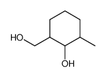 2-hydroxymethyl-6-methyl-cyclohexanol结构式