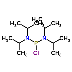 BIS(DIISOPROPYLAMINO)CHLOROPHOSPHINE Structure