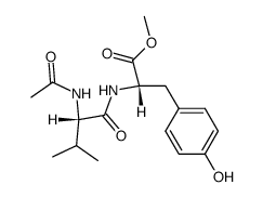 Ac-Val-Tyr-OMe Structure