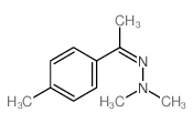 Ethanone,1-(4-methylphenyl)-, 2,2-dimethylhydrazone picture