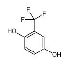 2-(Trifluoromethyl)hydroquinone Structure