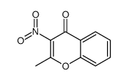 2-methyl-3-nitrochromen-4-one Structure