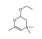 2-ethoxy-4,4,6-trimethyl-2,3-dihydropyran Structure