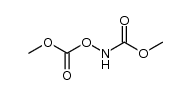 N,O-Bis(methoxycarbonyl)hydroxylamine Structure