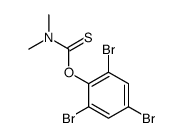 O-(2,4,6-tribromophenyl) N,N-dimethylcarbamothioate结构式