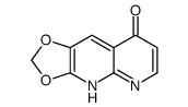 5H-[1,3]dioxolo[4,5-b][1,8]naphthyridin-8-one结构式