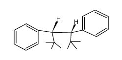 meso-2,2,5,5-Tetramethyl-3,4-diphenylhexane Structure