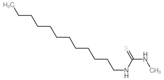 Thiourea,N-dodecyl-N'-methyl-结构式