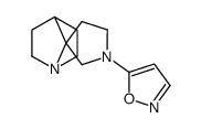 5-spiro[1-azabicyclo[2.2.1]heptane-7,3'-pyrrolidine]-1'-yl-1,2-oxazole Structure