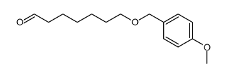 7-(4-methoxyphenylmethoxy)heptanal Structure