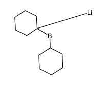 lithium dicyclohexylborohydride结构式