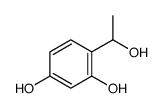 4-(1-hydroxyethyl)benzene-1,3-diol Structure