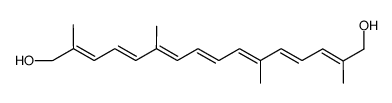 8,8'-diapocarotene-8,8'-diol Structure