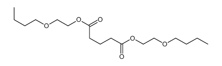 bis(2-butoxyethyl) pentanedioate Structure