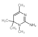 2-Pyrimidinamine,1,6-dihydro-1,4,6,6-tetramethyl-结构式