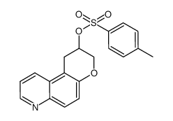 2,3-dihydro-1H-pyrano[3,2-f]quinolin-2-yl 4-methylbenzenesulfonate Structure