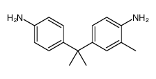 4-[2-(4-aminophenyl)propan-2-yl]-2-methylaniline结构式