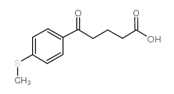 5-氧-5-(4-硫代甲基苯基)戊酸图片