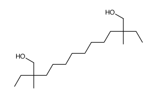 1,12-Dodecanediol, 2,11-diethyl-2,11-dimethyl-结构式