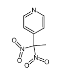 4-(1,1-dinitro-ethyl)-pyridine Structure