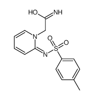 2-[2-(Toluene-4-sulfonylimino)-2H-pyridin-1-yl]-acetamide Structure