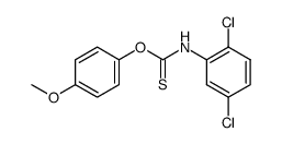 O-(4-methoxyphenyl) N-2,5-dichlorophenylthioncarbamate结构式