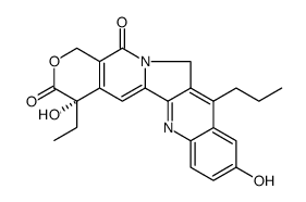 7-Propyl-10-hydroxycamptothecin Structure