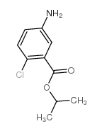 isopropyl 5-amino-2-chlorobenzoate() structure