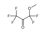 1,1,1,3,3-pentafluoro-3-methoxypropan-2-one Structure