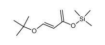 1-tert-Butoxy-3-<(trimethylsilyl)oxy>butadiene Structure