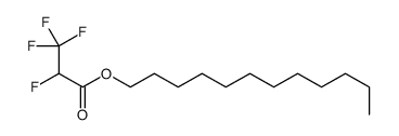 dodecyl 2,3,3,3-tetrafluoropropanoate结构式