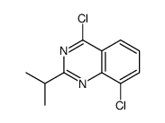 4,8-DICHLORO-2-ISOPROPYL-QUINAZOLINE Structure