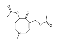 (+/-)-otonecine diacetate Structure