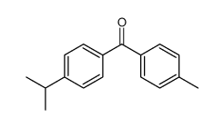 (4-methylphenyl)-(4-propan-2-ylphenyl)methanone结构式