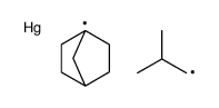 4-bicyclo[2.2.1]heptanyl(2-methylpropyl)mercury结构式