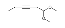 3-Hexyne, 1,1-dimethoxy结构式