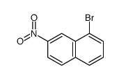 1-bromo-7-nitronaphthalene Structure