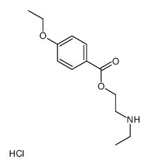 2-(4-ethoxybenzoyl)oxyethyl-ethylazanium,chloride结构式