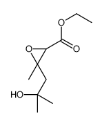 ethyl 3-(2-hydroxy-2-methylpropyl)-3-methyloxirane-2-carboxylate structure