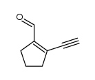 2-ethynylcyclopent-1-enecarbaldehyde Structure